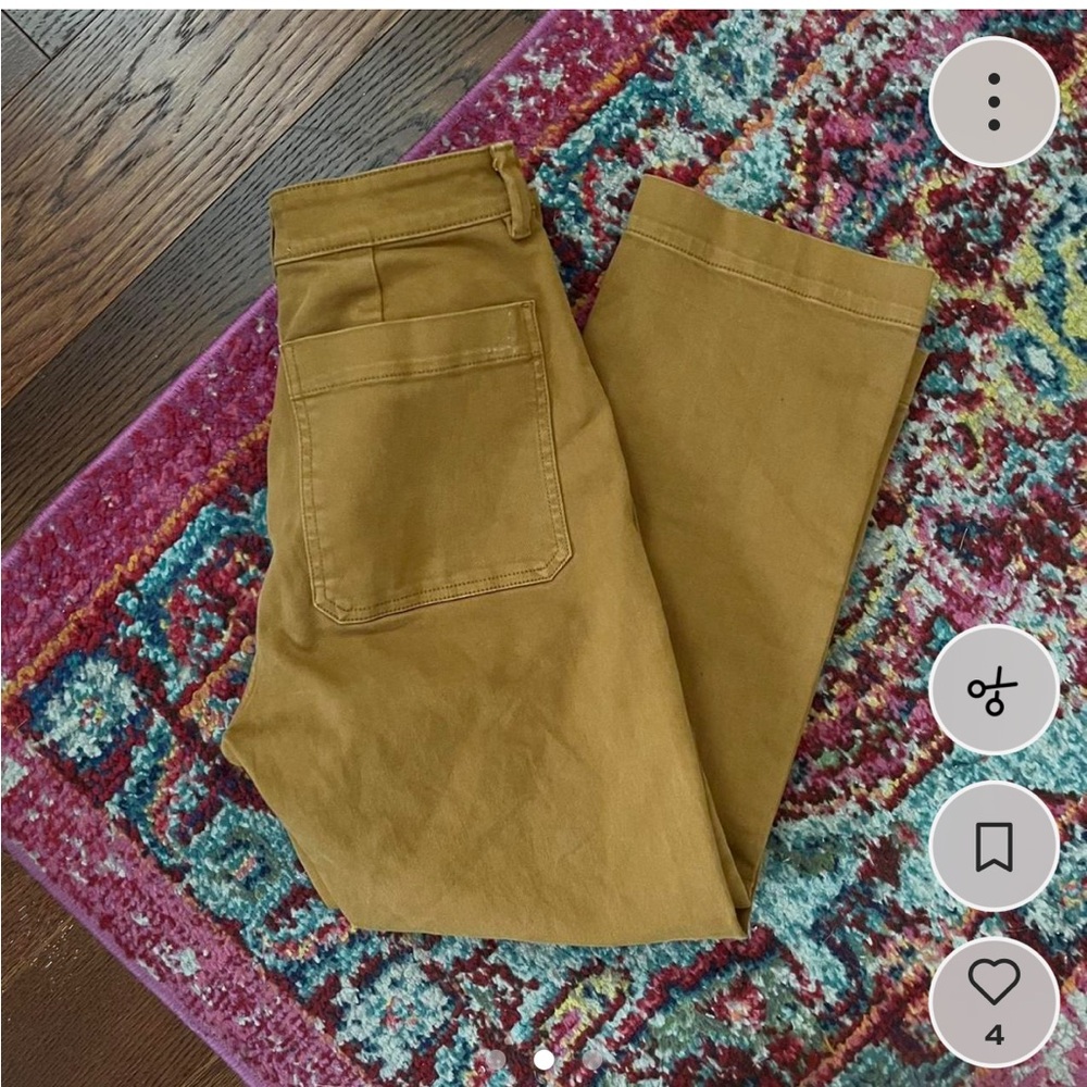 Everlane straight leg crop pants